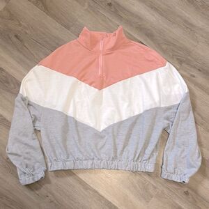 ZAFUL Cropped Long Sleeve Shirt  Size L